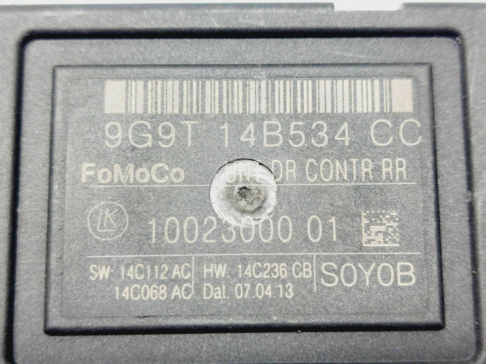 Modul confort Ford Mondeo 4 Sedan Facelift [Fabr 2007-2015] 9G9T14B534CC - imagine 2