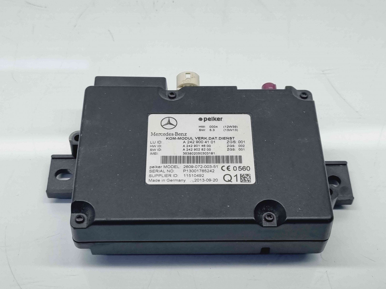 Modul confort Mercedes Clasa E (W212) Facelift [Fabr 2009-2016] A2429004101