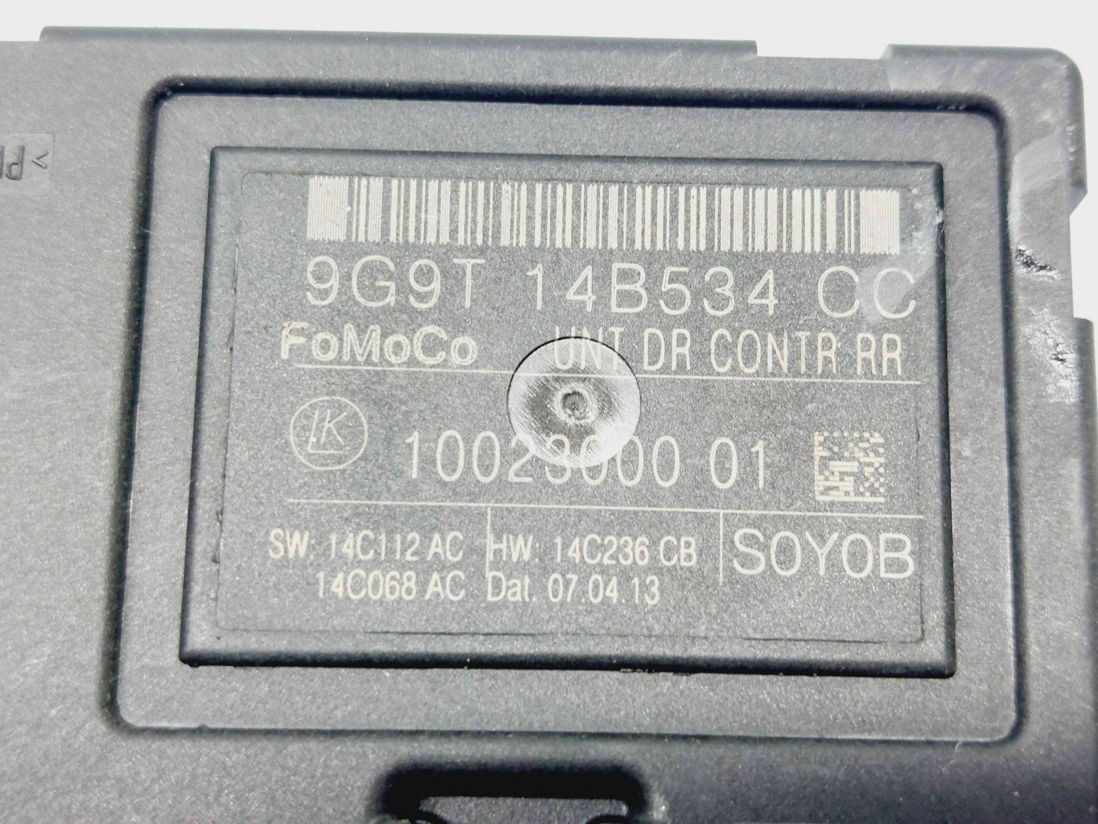 Modul confort Ford Mondeo 4 Sedan Facelift [Fabr 2007-2015] 9G9T14B534CC - imagine 2