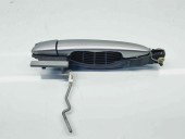 Maner usa stanga spate MAZDA 3 Fastback [Fabr 2003-2009] Argintiu