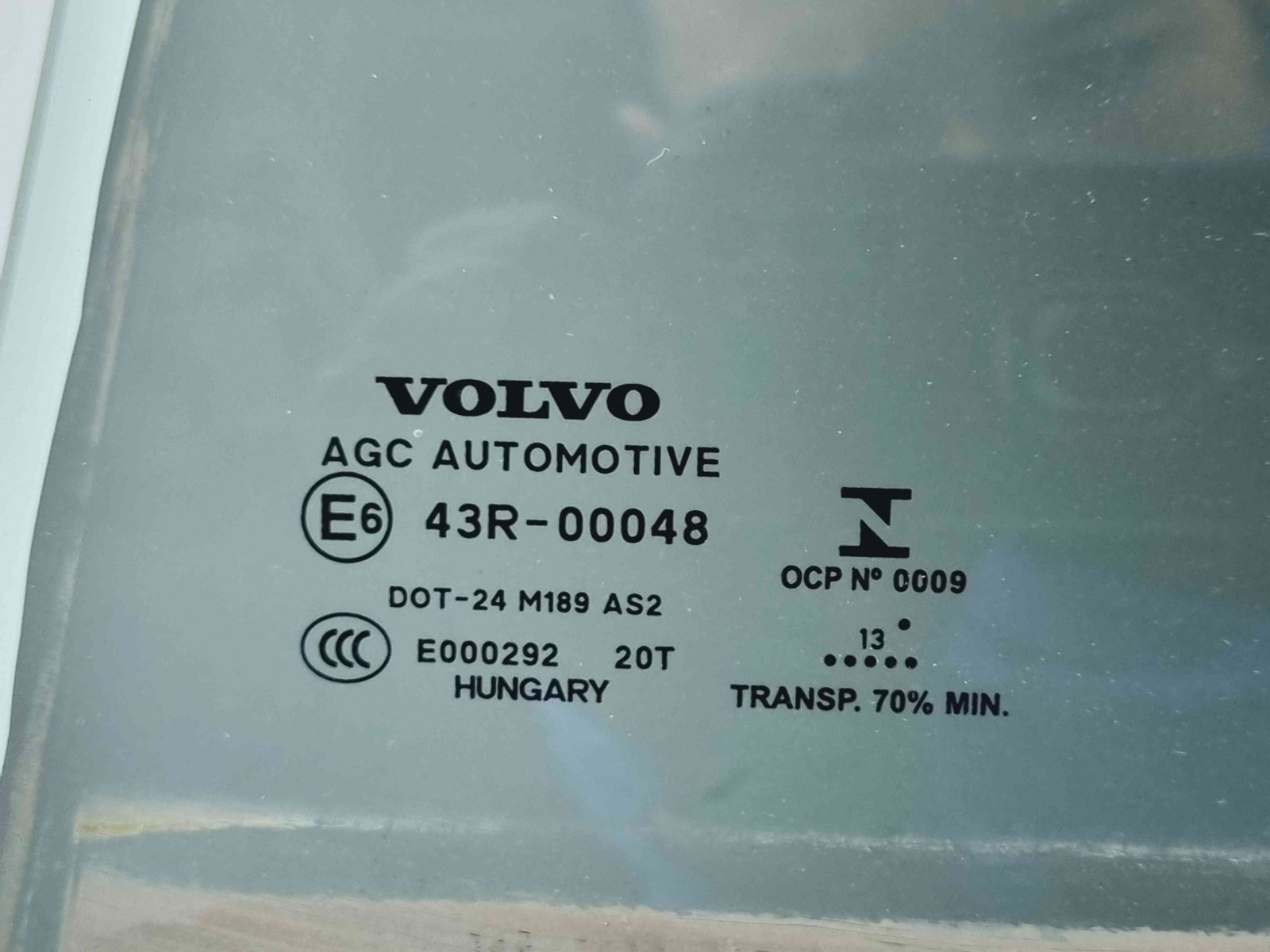 Geam usa stanga spate Volvo V40 Rdesign [Fabr 2013-2019] OEM - imagine 2