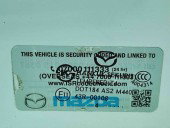 Geam usa stanga fata MAZDA 3 Fastback [Fabr 2003-2009] OEM