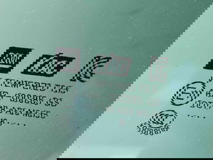 Geam usa dreapta spate Opel Mokka [Fabr 2012-2019] OEM