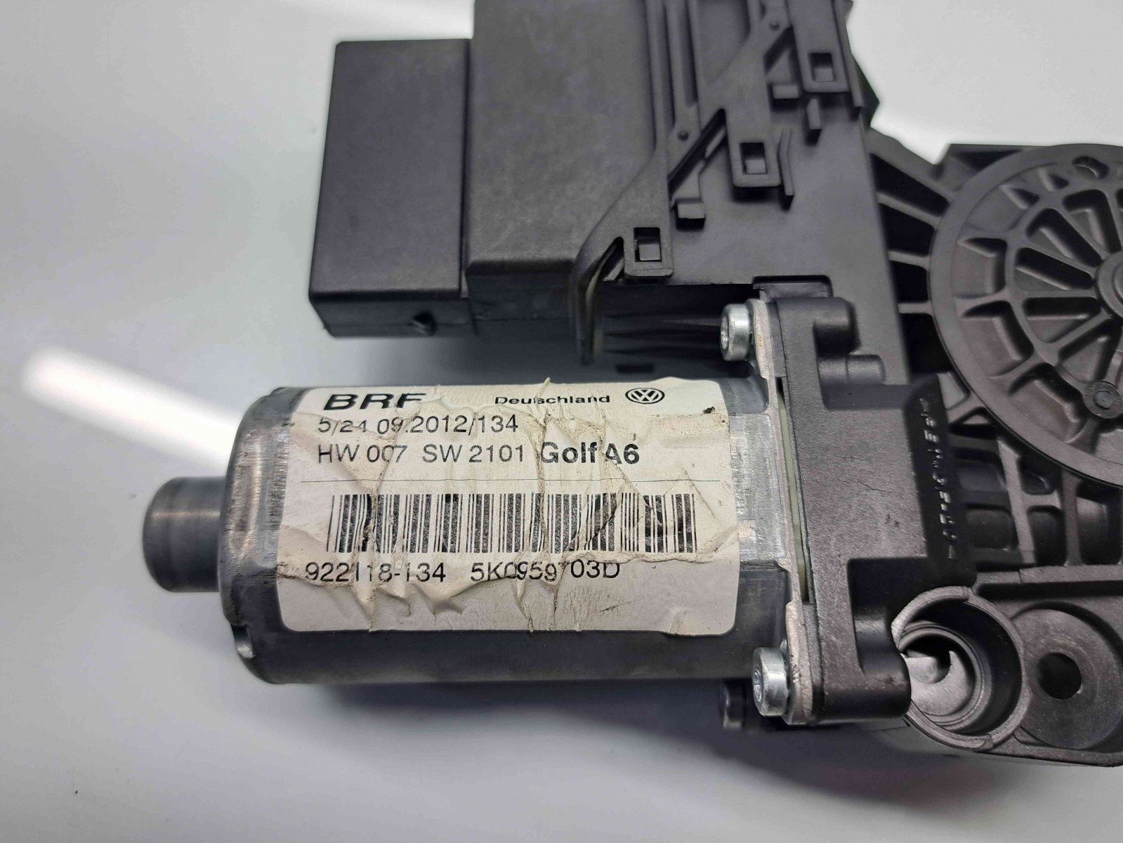 Motoras geam stanga spate Volkswagen Golf 6 (5K1) GTD [Fabr 2009-2013] 5K0959703D n 5K0959794 - imagine 3