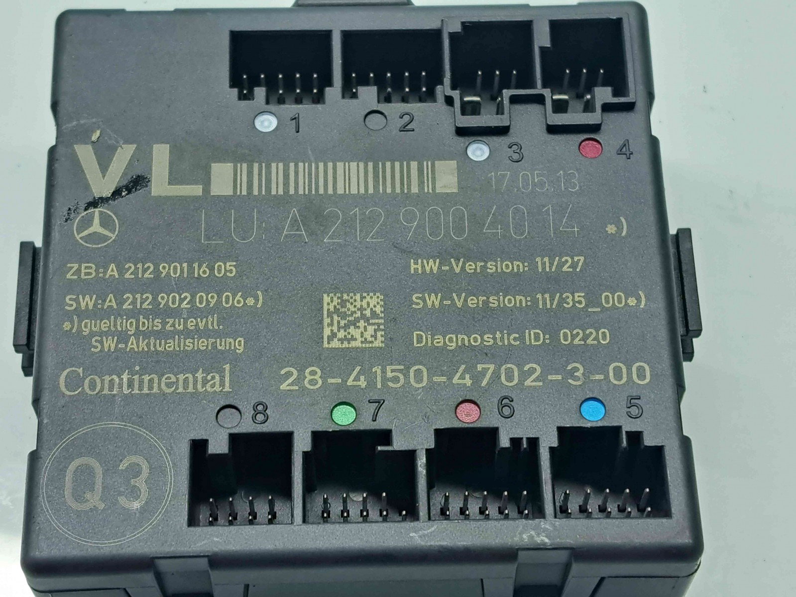 Modul confort Mercedes Clasa E (W212) Facelift AMG [Fabr 2009-2016] A2129004014 - imagine 2