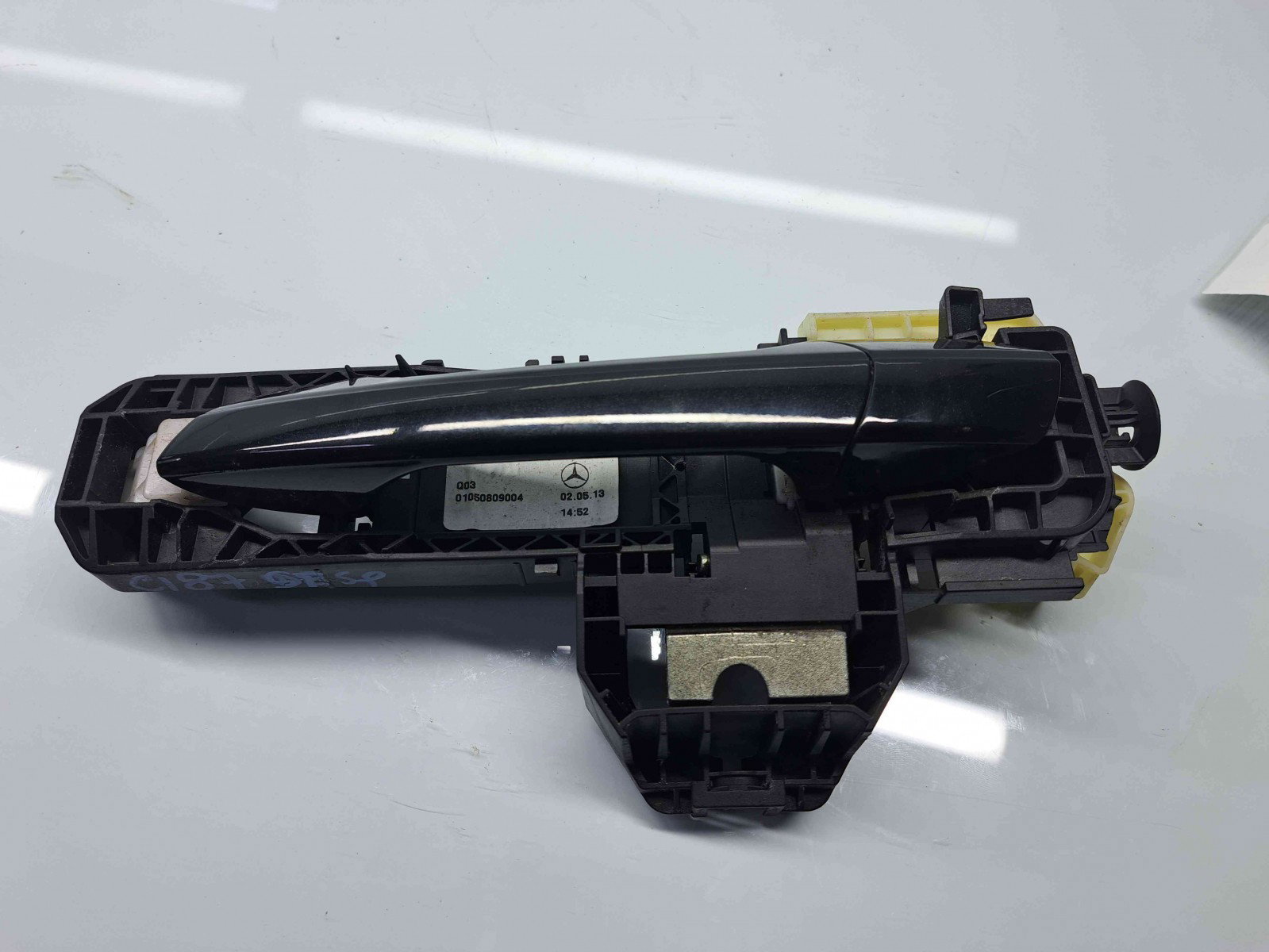 Maner usa stanga spate Mercedes Clasa E (W212) Facelift AMG [Fabr 2009-2016] 197 Negru Obsidian - imagine 1