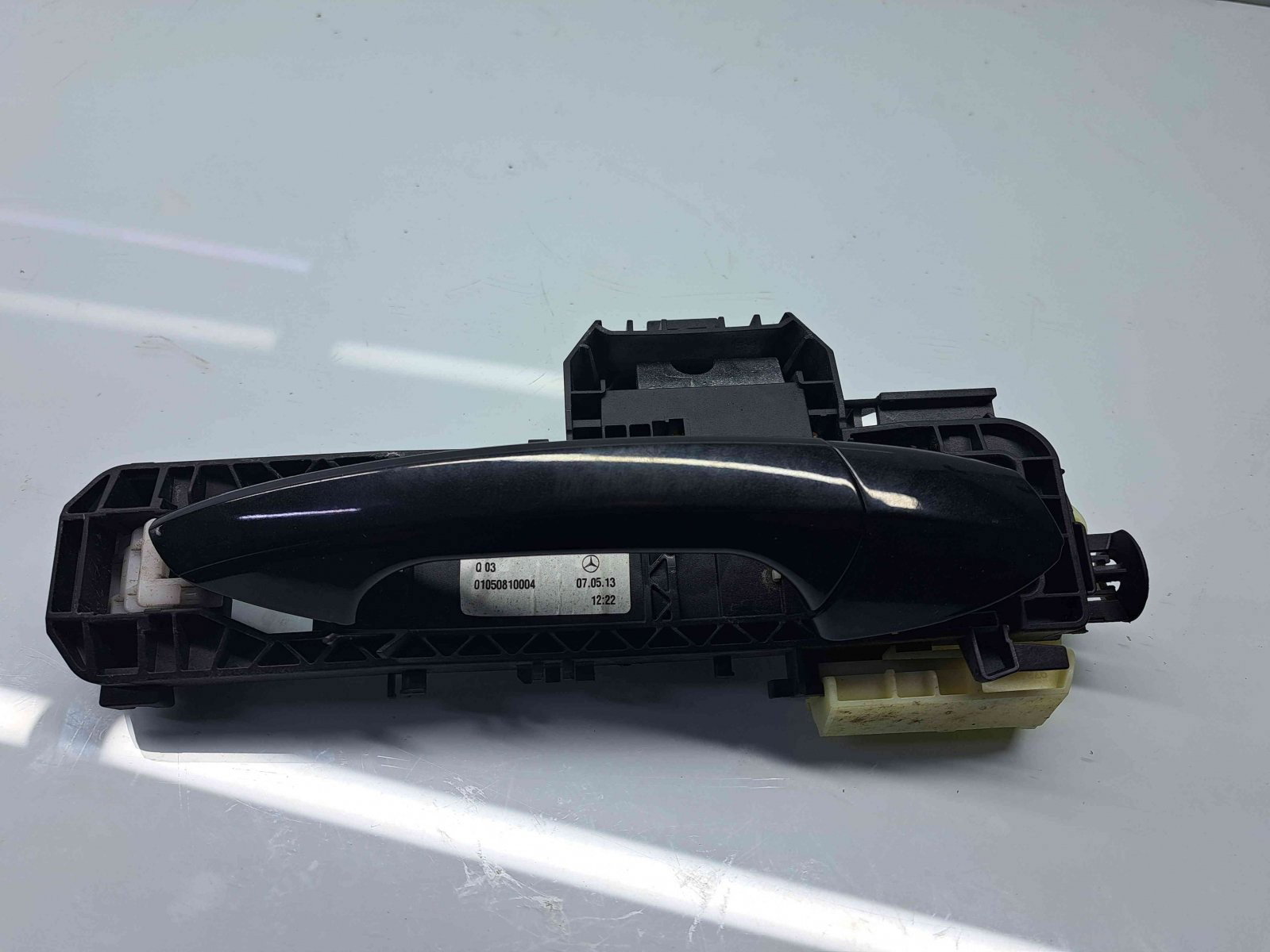 Maner usa dreapta spate Mercedes Clasa E (W212) Facelift AMG [Fabr 2009-2016] 197 Negru Obsidian - imagine 1