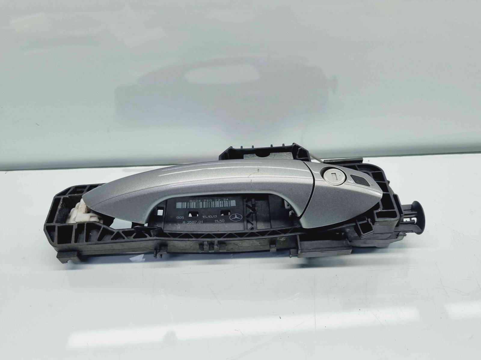 Maner usa dreapta fata Mercedes Clasa E (W212) Facelift [Fabr 2009-2016] 792 Argintiu Palladm - imagine 1