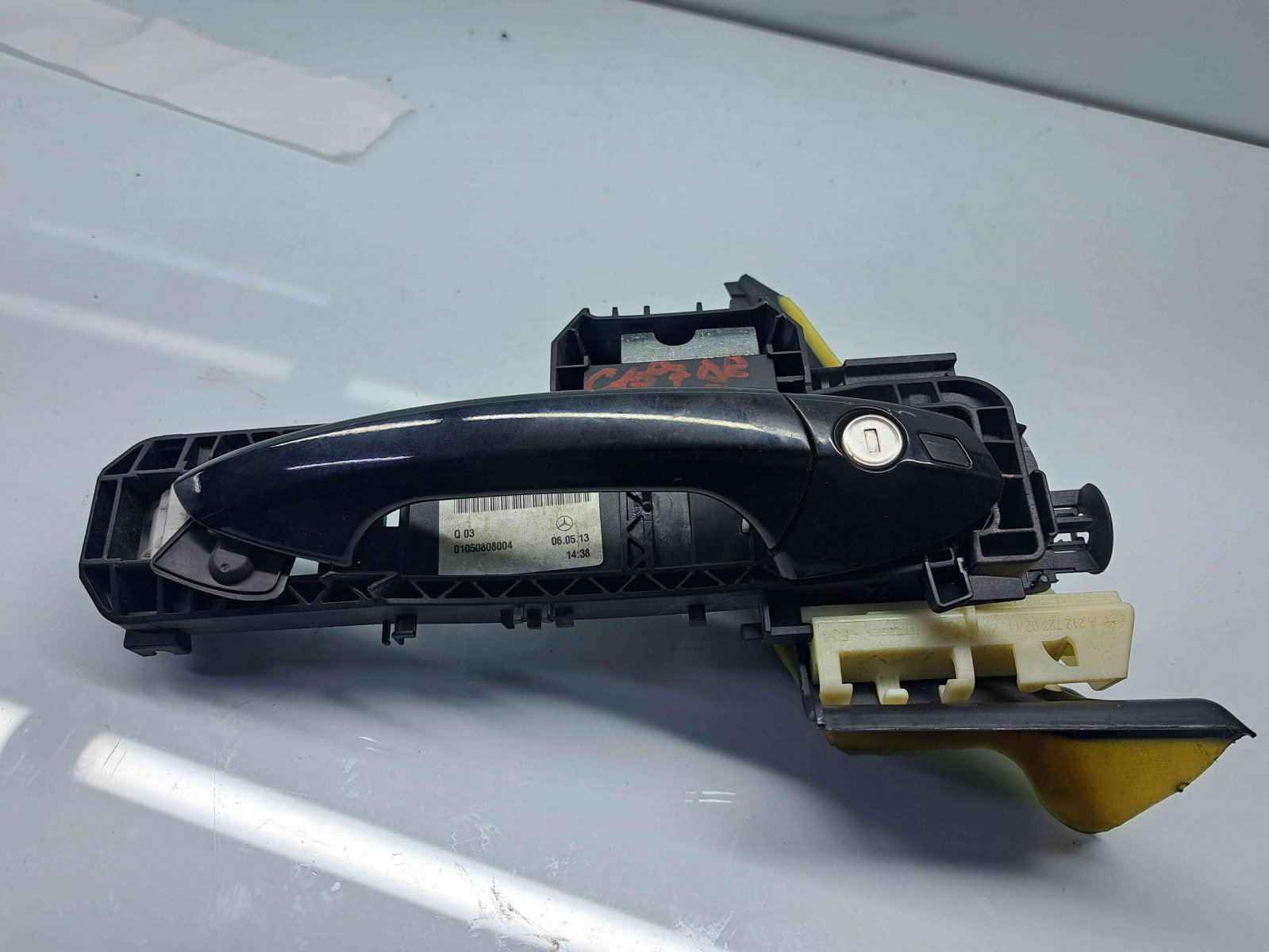 Maner usa dreapta fata Mercedes Clasa E (W212) Facelift AMG [Fabr 2009-2016] 197 Negru Obsidian - imagine 1