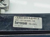 Macara electrica geam stanga spate Audi A4 (8K2, B8.5) Facelift [Fabr 2008-2015] 8K0839461A