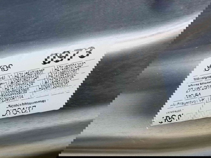 Macara electrica geam stanga spate Mercedes Clasa E (W212) Facelift AMG [Fabr 2009-2016] A2125407605