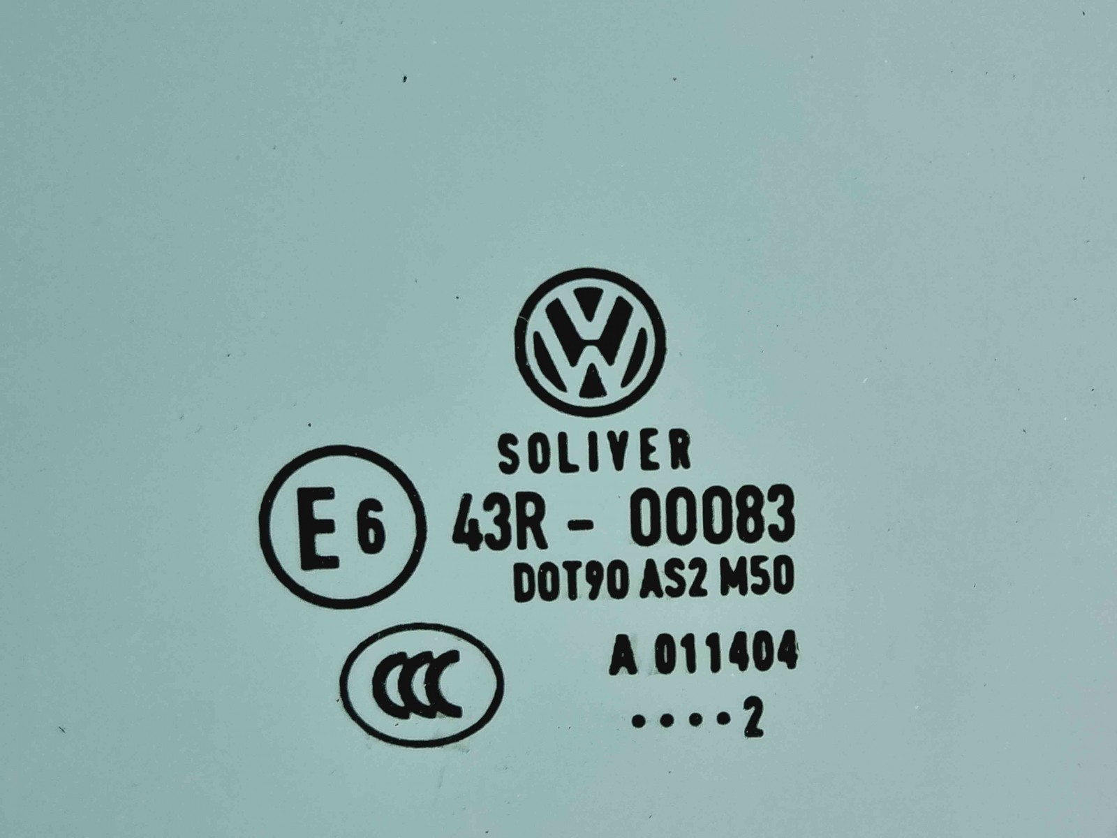 Geam usa stanga fata Volkswagen Passat CC (358) Facelift [Fabr 2012-2016] OEM - imagine 2