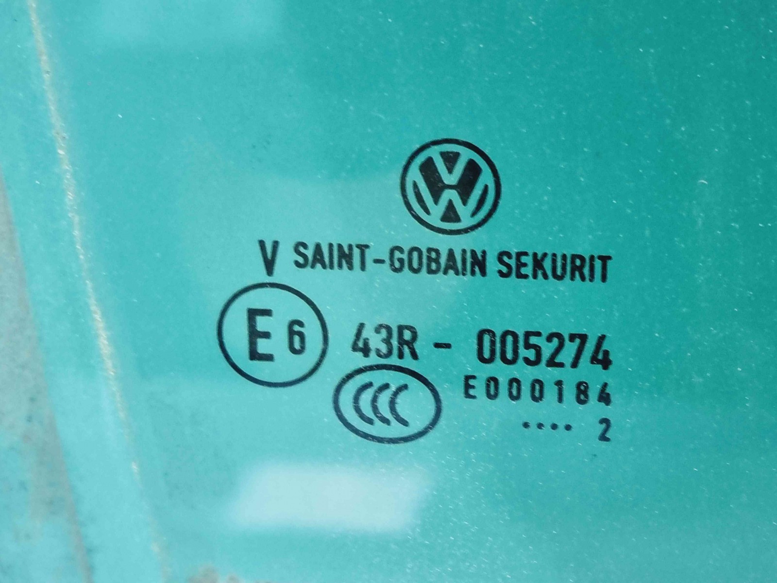 Geam usa dreapta spate Volkswagen Passat CC (358) Facelift [Fabr 2012-2016] OEM - imagine 2
