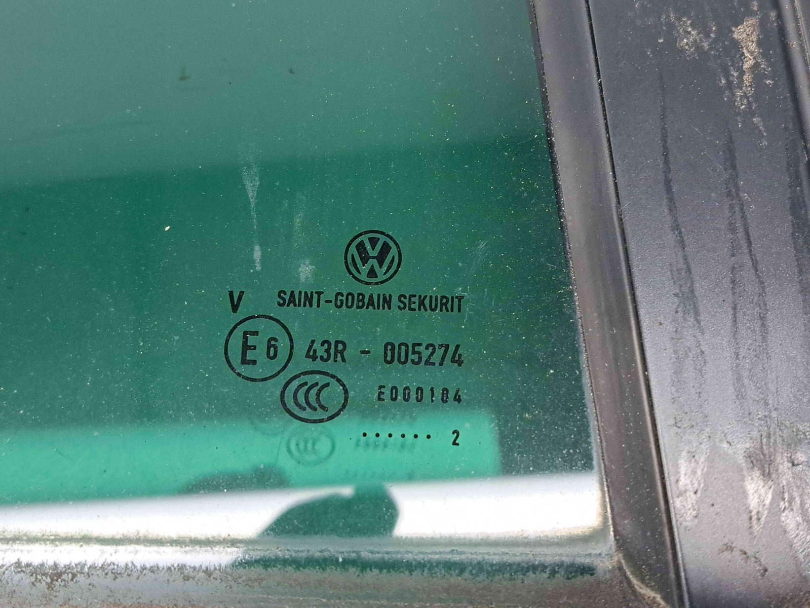 Geam fix usa dreapta spate Volkswagen Passat CC (358) Facelift [Fabr 2012-2016] OEM - imagine 2
