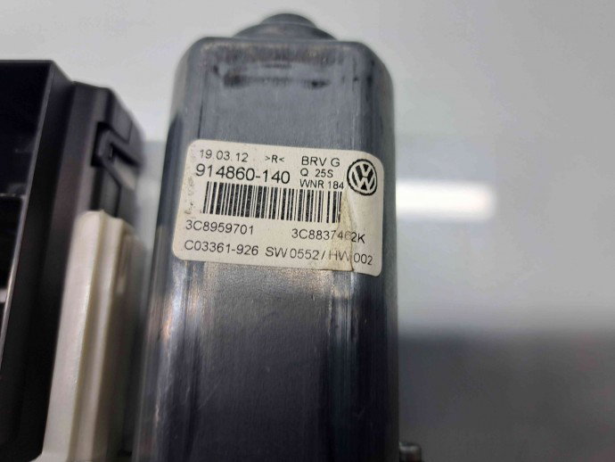 Motoras geam dreapta fata Volkswagen Passat CC (358) Facelift [Fabr 2012-2016] 3C8959701 | 3C0959792C