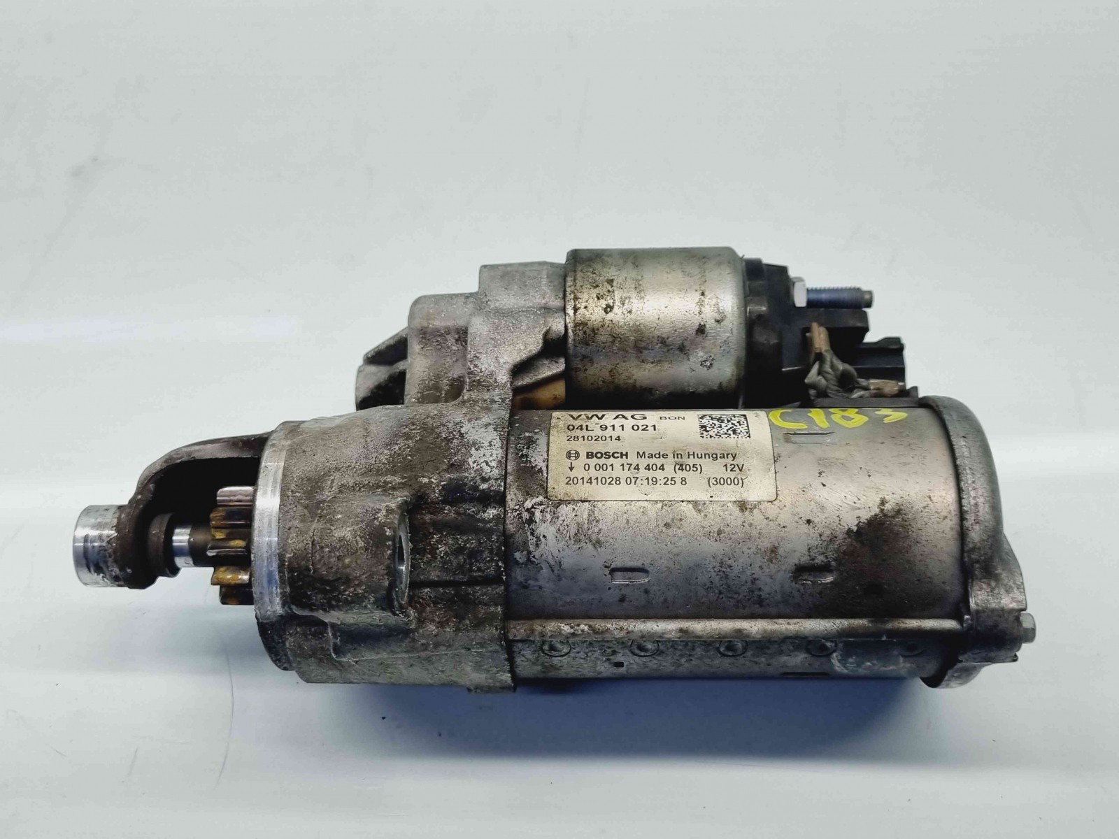 Electromotor 10 dinti Audi A4 (8K2, B8.5) Facelift [Fabr 2008-2015] 04L911021 n 0001174404 2.0 TDI CNHC 120KW / 163CP 2.0 TDI CNHC120KW / 163CP - imagine 1