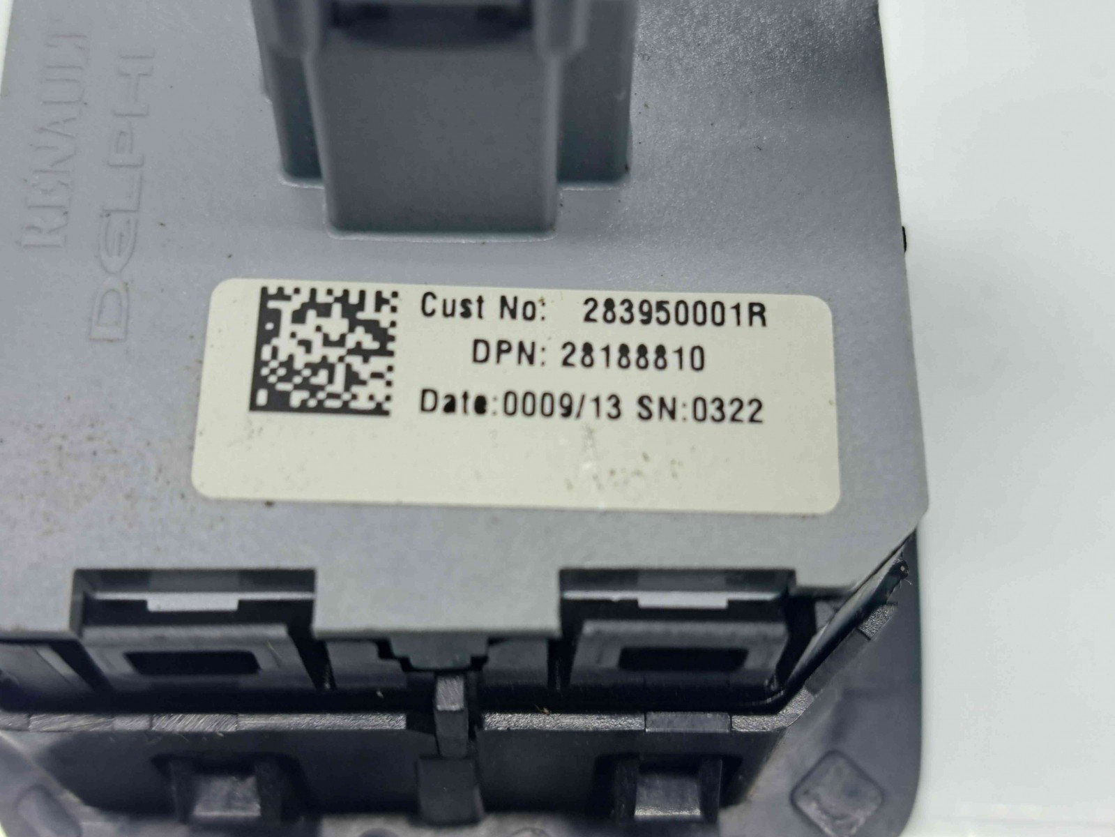 Joystick navigatie Renault Scenic 3 (J95) Facelift [Fabr 2009-2015] 283950001R - imagine 2