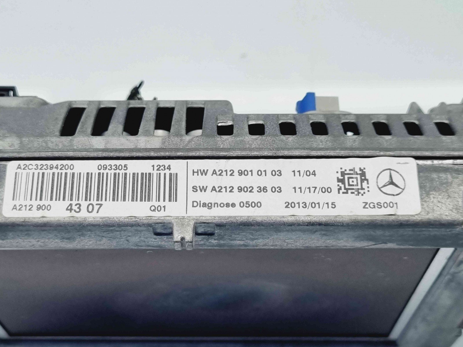 Display bord Mercedes Clasa E (W207) Coupe AMG [Fabr 2009-2012] A2129004307 - imagine 2
