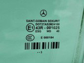 Geam usa stanga spate Mercedes Clasa E (W212) Facelift AMG [Fabr 2009-2016] OEM