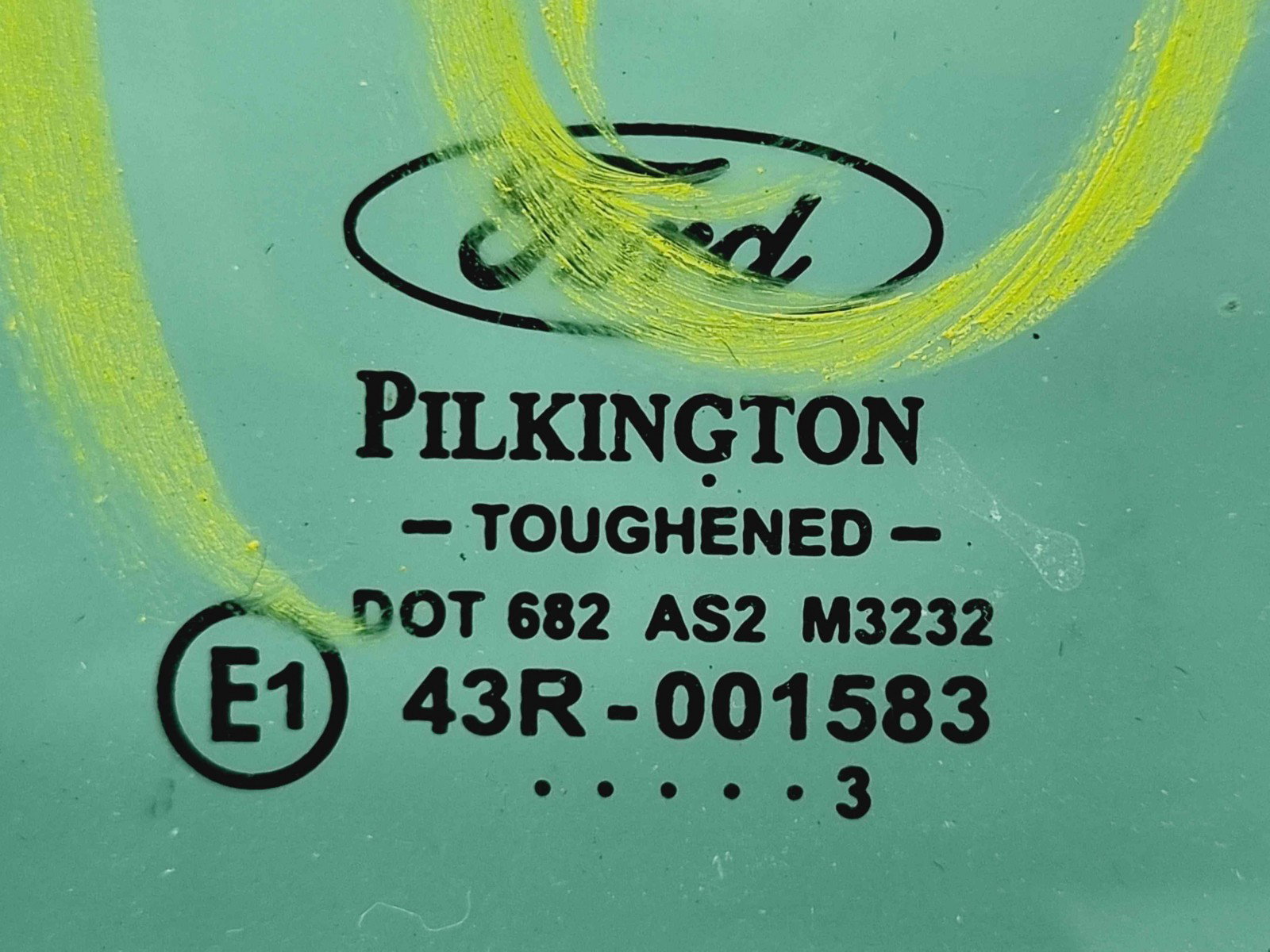 Geam caroserie fix dreapta Ford Mondeo 4 Sedan Facelift [Fabr 2007-2015] OEM - imagine 2