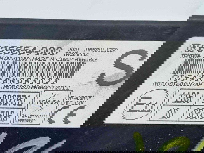  Modul confort Toyota Corolla IX Sedan (ZRE1) [Fabr 2013-2019] 89780-02160