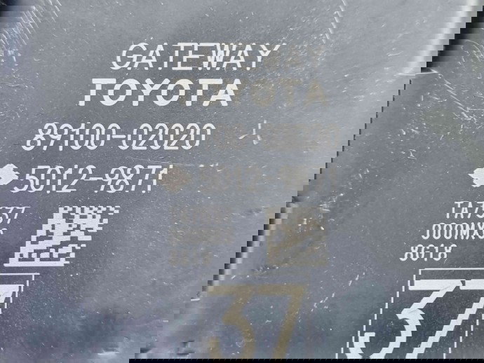  Modul CAN Toyota Corolla IX Sedan (ZRE1) [Fabr 2013-2019] 89100-02020