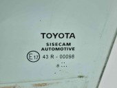 Geam usa stanga fata Toyota Corolla IX Sedan (ZRE1) [Fabr 2013-2019] OEM