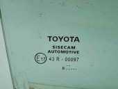 Geam usa dreapta spate Toyota Corolla IX Sedan (ZRE1) [Fabr 2013-2019] OEM