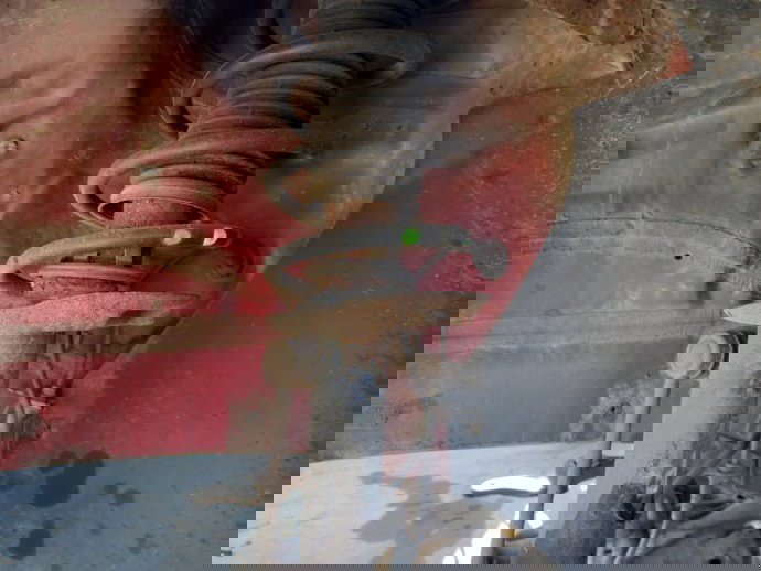 Amortizor cu arc stanga fata Seat Leon 1.4 OEM 2005-2011