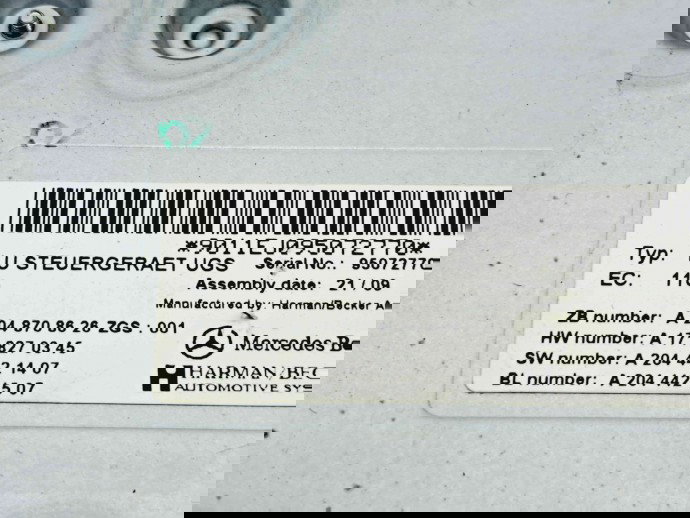  Modul confort Mercedes Clasa E (W212) AMG [Fabr 2009-2016] A2048708626