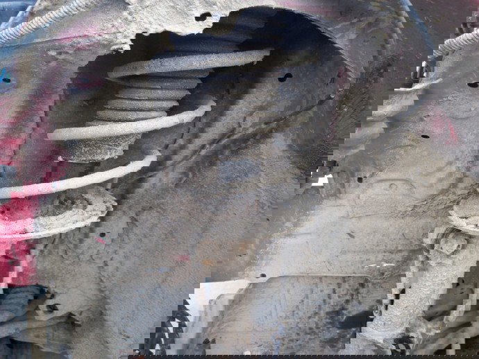 Amortizor cu arc stanga fata Toyota Yaris 1.4 OEM 2005-2011