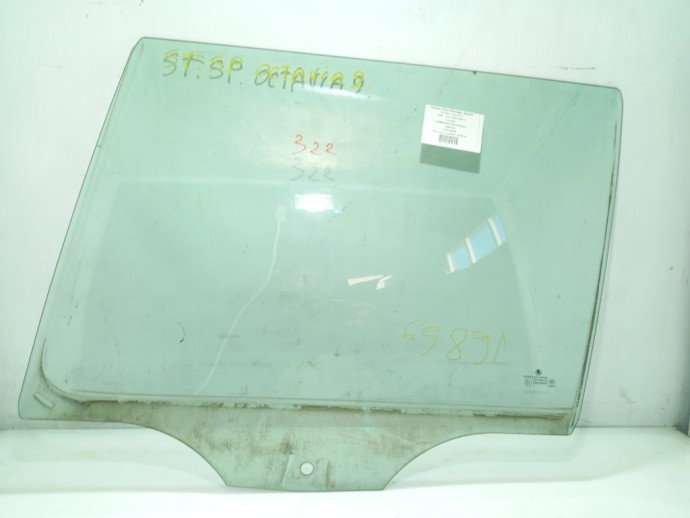 Geam usa stanga spate Skoda Octavia 2 2.0 TDI OEM 2004-2013