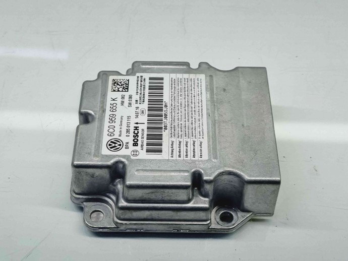 Calculator airbag Skoda Fabia 3 Combi (NJ5) [Fabr 2014-2022] 6C0959655K 1.2 Benz CJZD 81KW / 110CP