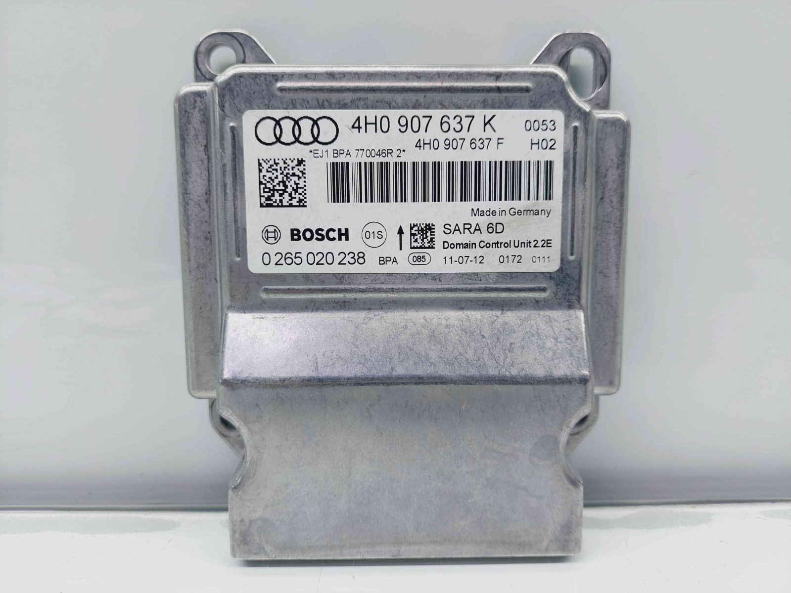 Senzor acceleratie Audi A8 D4 (4H2, 4H8, 4HC, 4HL) [Fabr 2009-2018] 4H0907637K - imagine 1