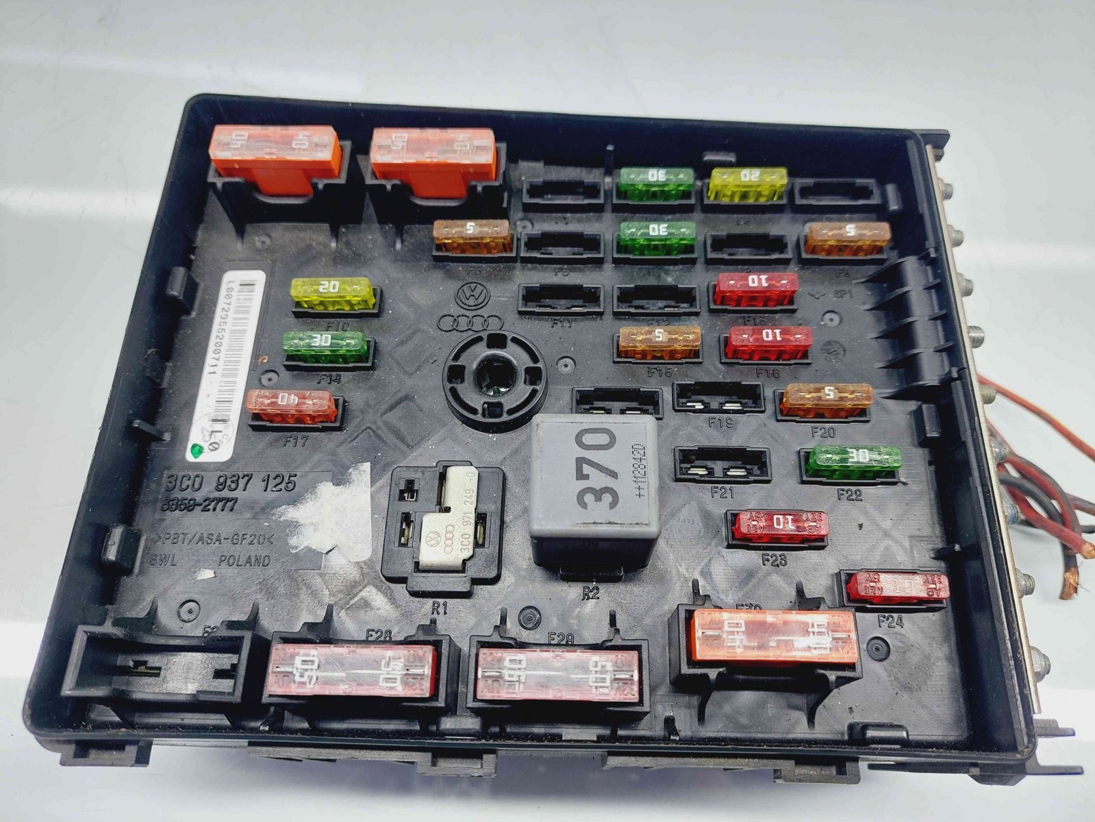 Panou sigurante Volkswagen Passat B7 (362) [Fabr 2010-2014] 3C0937125 - imagine 2