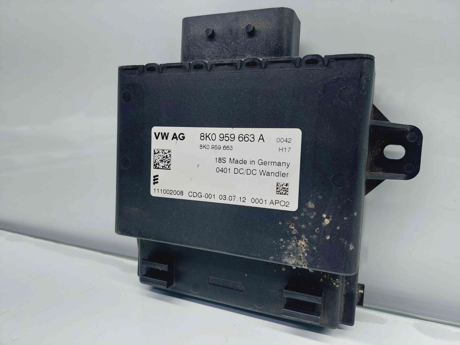 Modul stabilizator tensiune Audi A8 D4 (4H2, 4H8, 4HC, 4HL) [Fabr 2009-2018] 8K0959663A - imagine 2