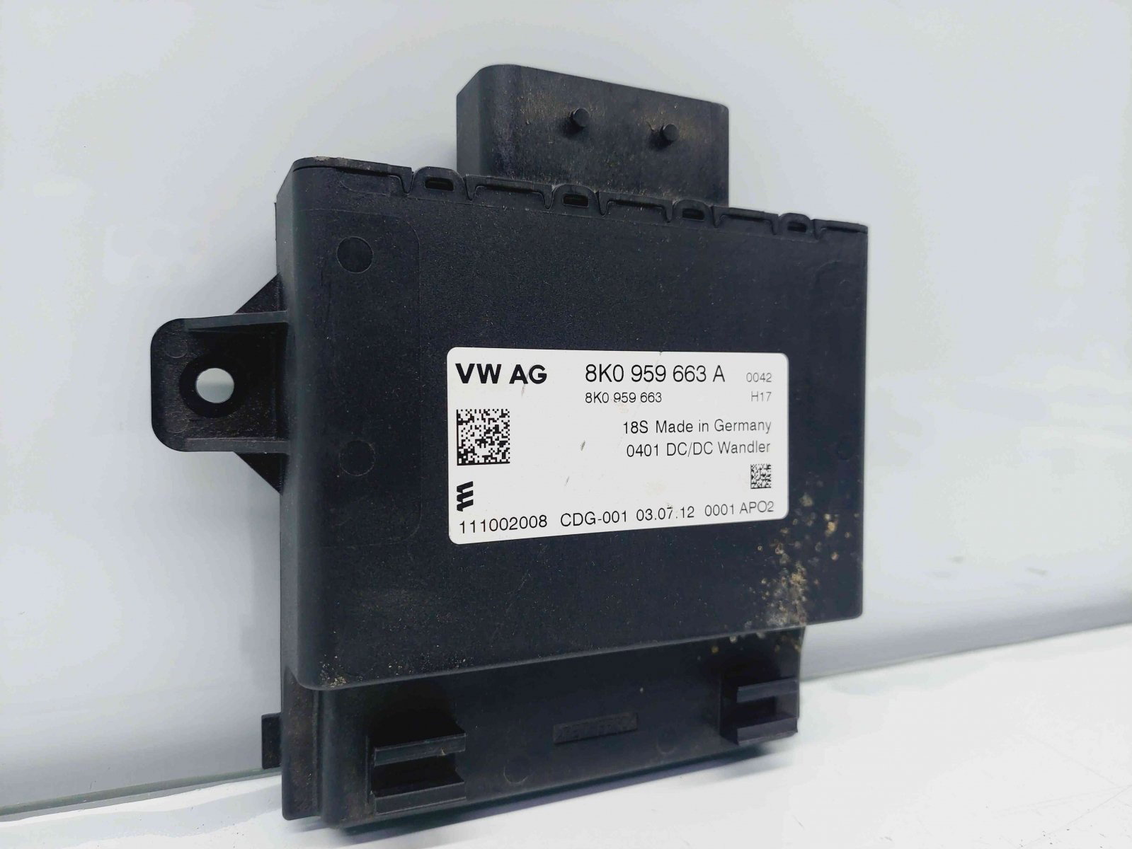 Modul stabilizator tensiune Audi A8 D4 (4H2, 4H8, 4HC, 4HL) [Fabr 2009-2018] 8K0959663A - imagine 3