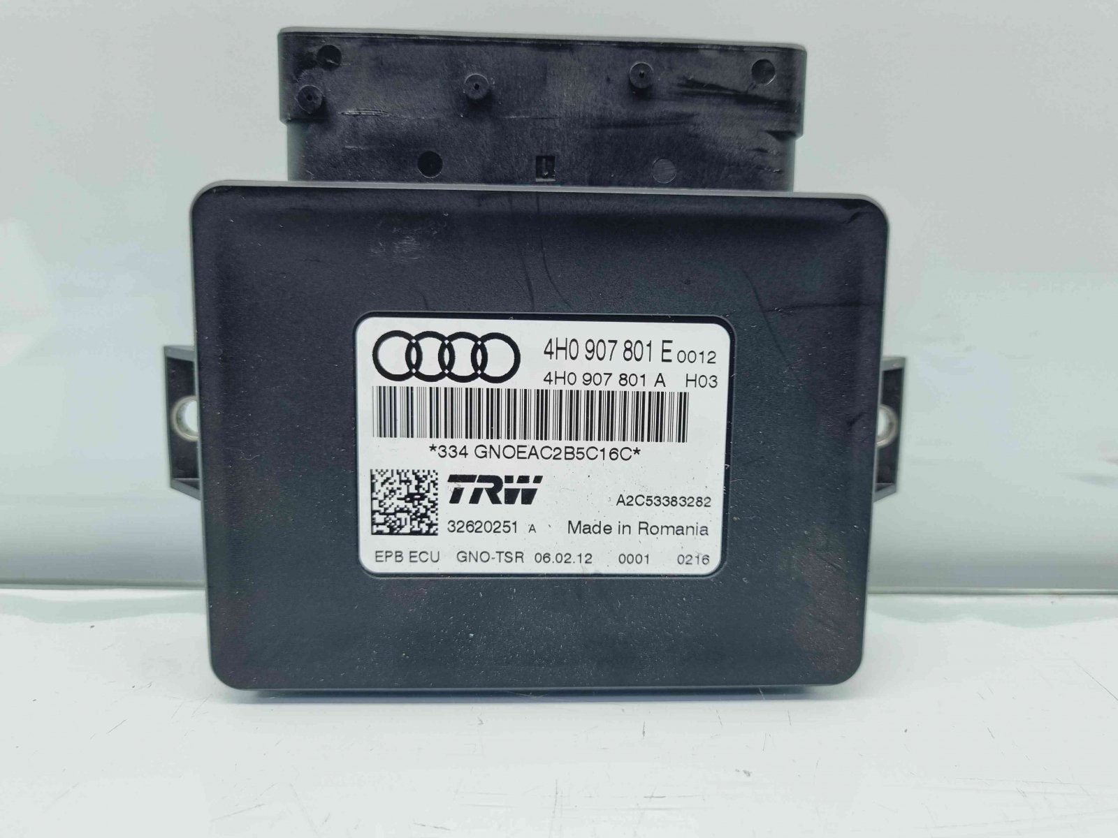 Calculator frana de mana Audi A6 (4G2, C7) S-line [Fabr 2012-2017] 4H0907801E 2.0 TDI CGLC 130KW / 177CP - imagine 1