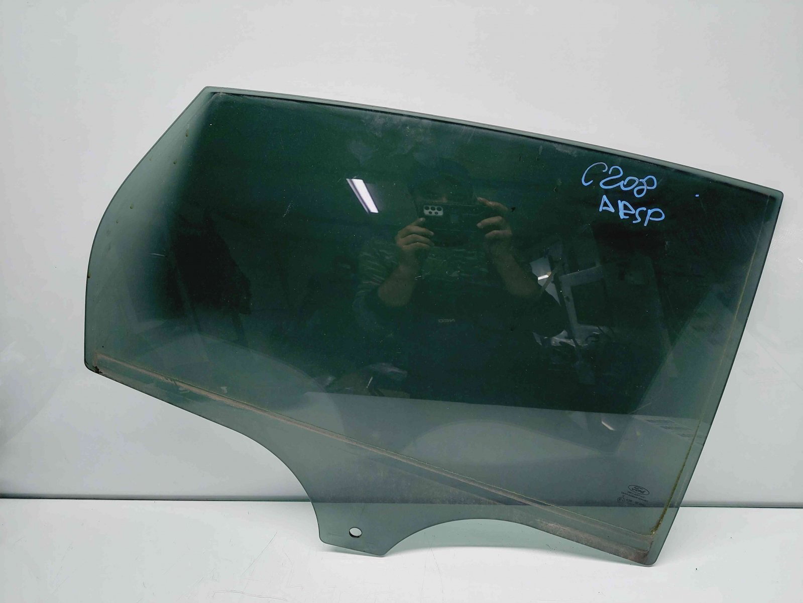 Geam usa dreapta spate Ford Focus 3 Facelift [Fabr 2014-2019] OEM - imagine 1