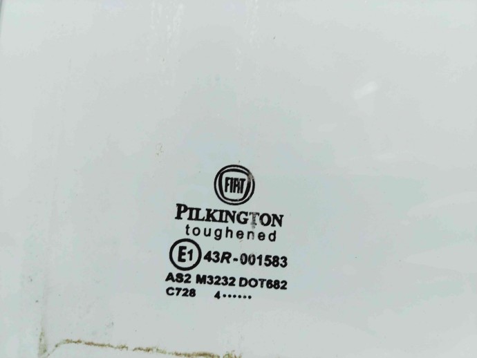 Geam usa dreapta fata Fiat 500s [Fabr 2010-2016] OEM