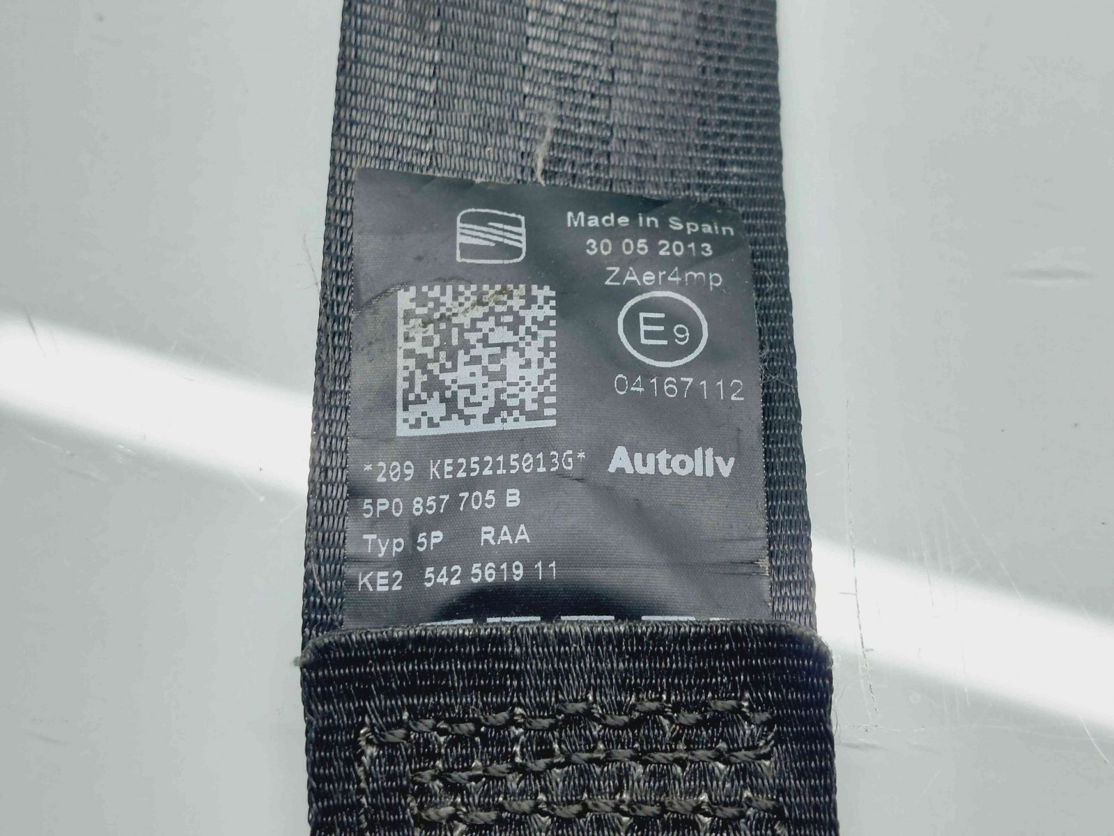 Centura stanga fata Seat Altea XL (5P5, 5P8) Facelift [Fabr 2006-2015] 5P0857705B - imagine 5