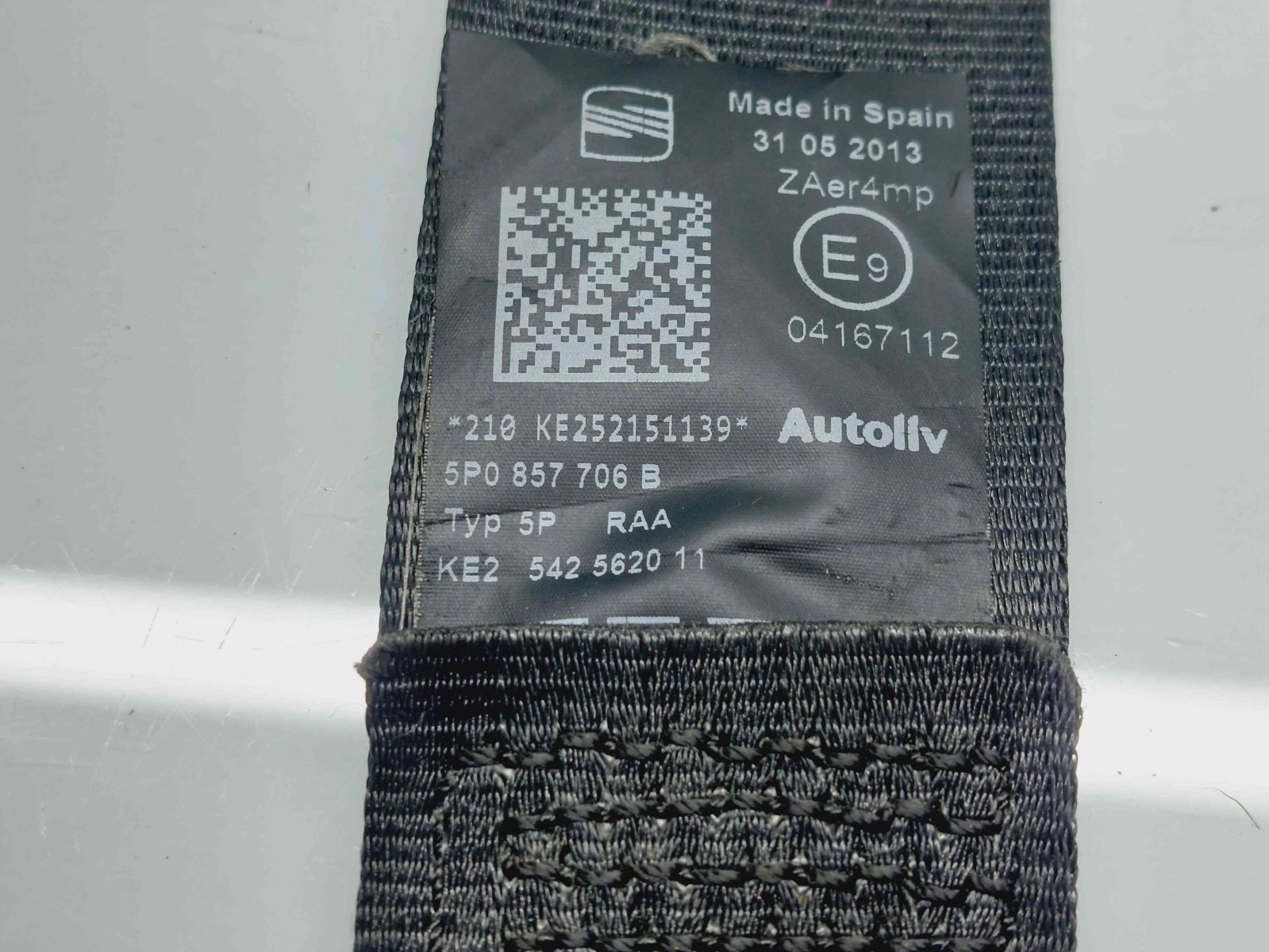 Centura dreapta fata Seat Altea XL (5P5, 5P8) Facelift [Fabr 2006-2015] 5P0857706B - imagine 4