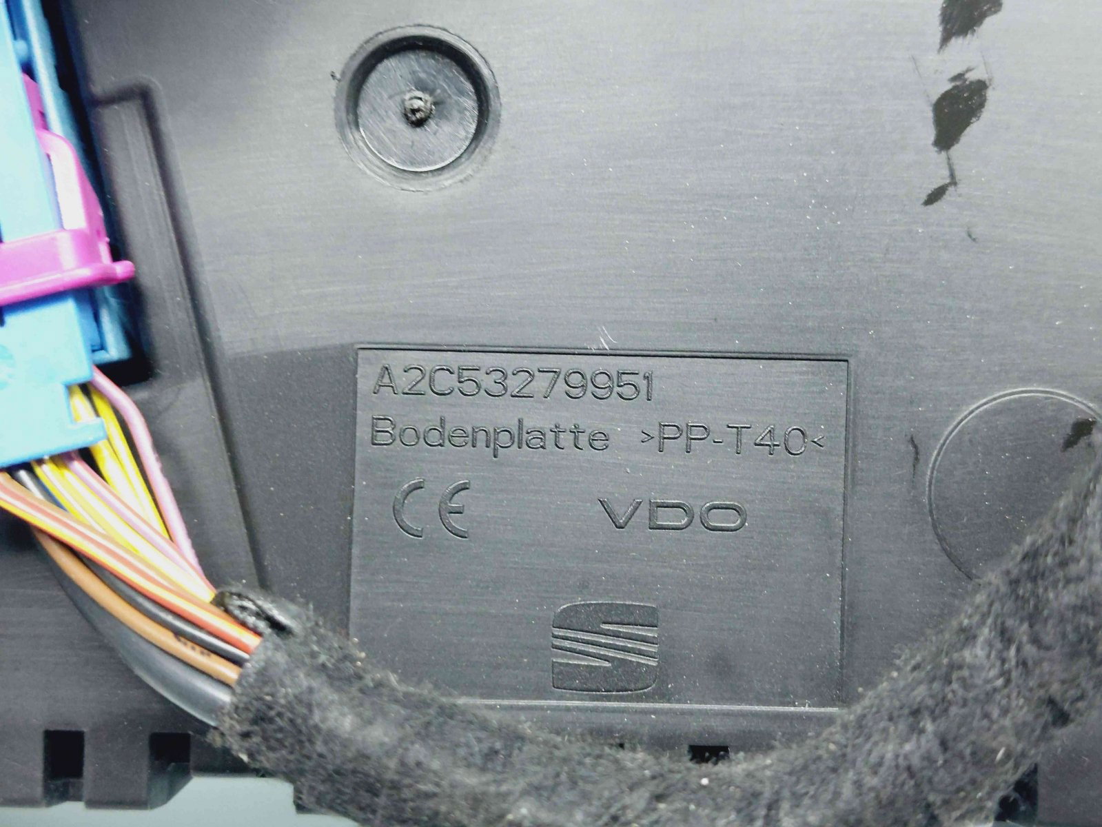 Ceas bord Seat Altea XL (5P5, 5P8) Facelift [Fabr 2006-2015] A2C53279951 /1P0920950R - imagine 4