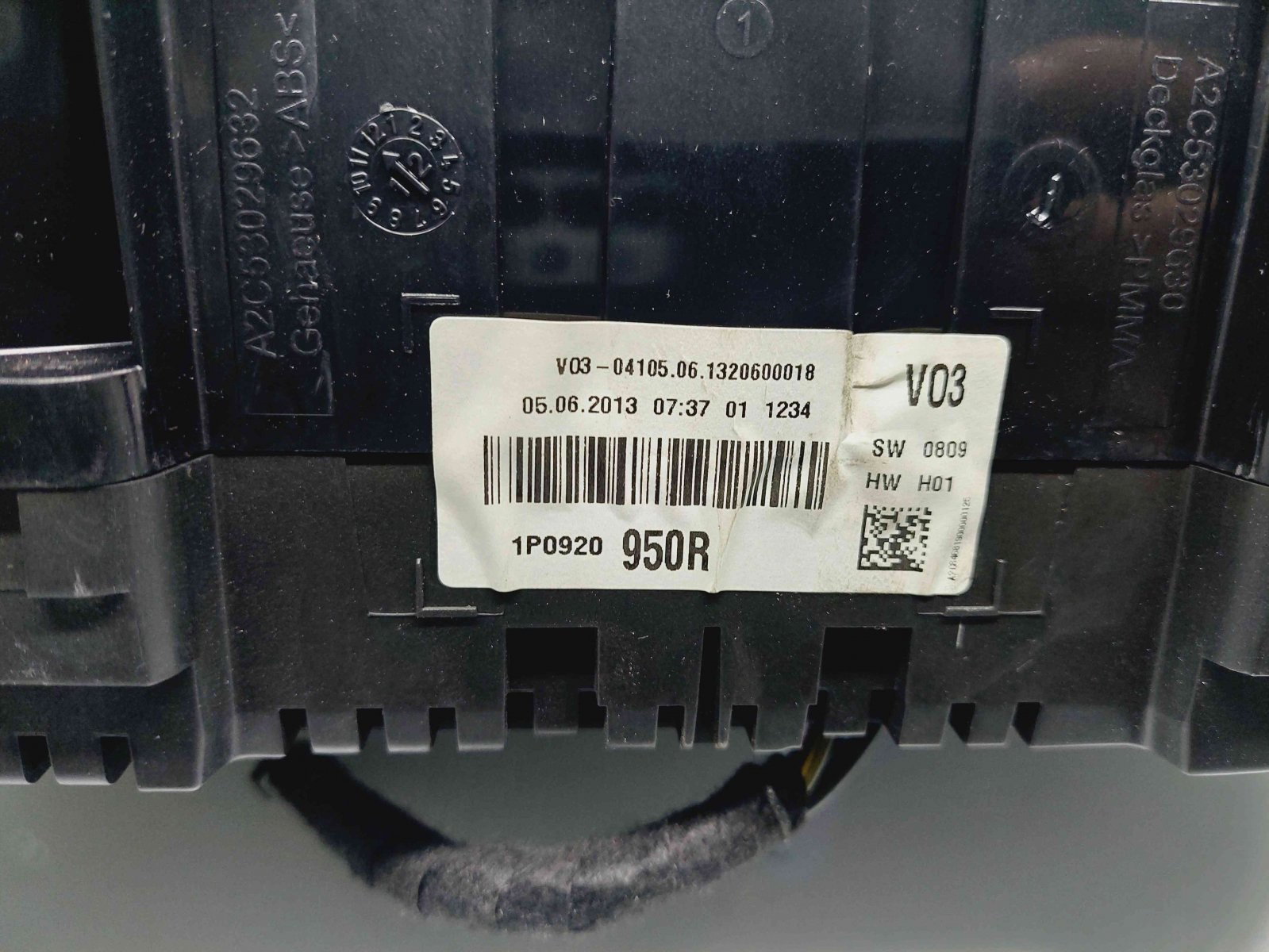 Ceas bord Seat Altea XL (5P5, 5P8) Facelift [Fabr 2006-2015] A2C53279951 /1P0920950R - imagine 5