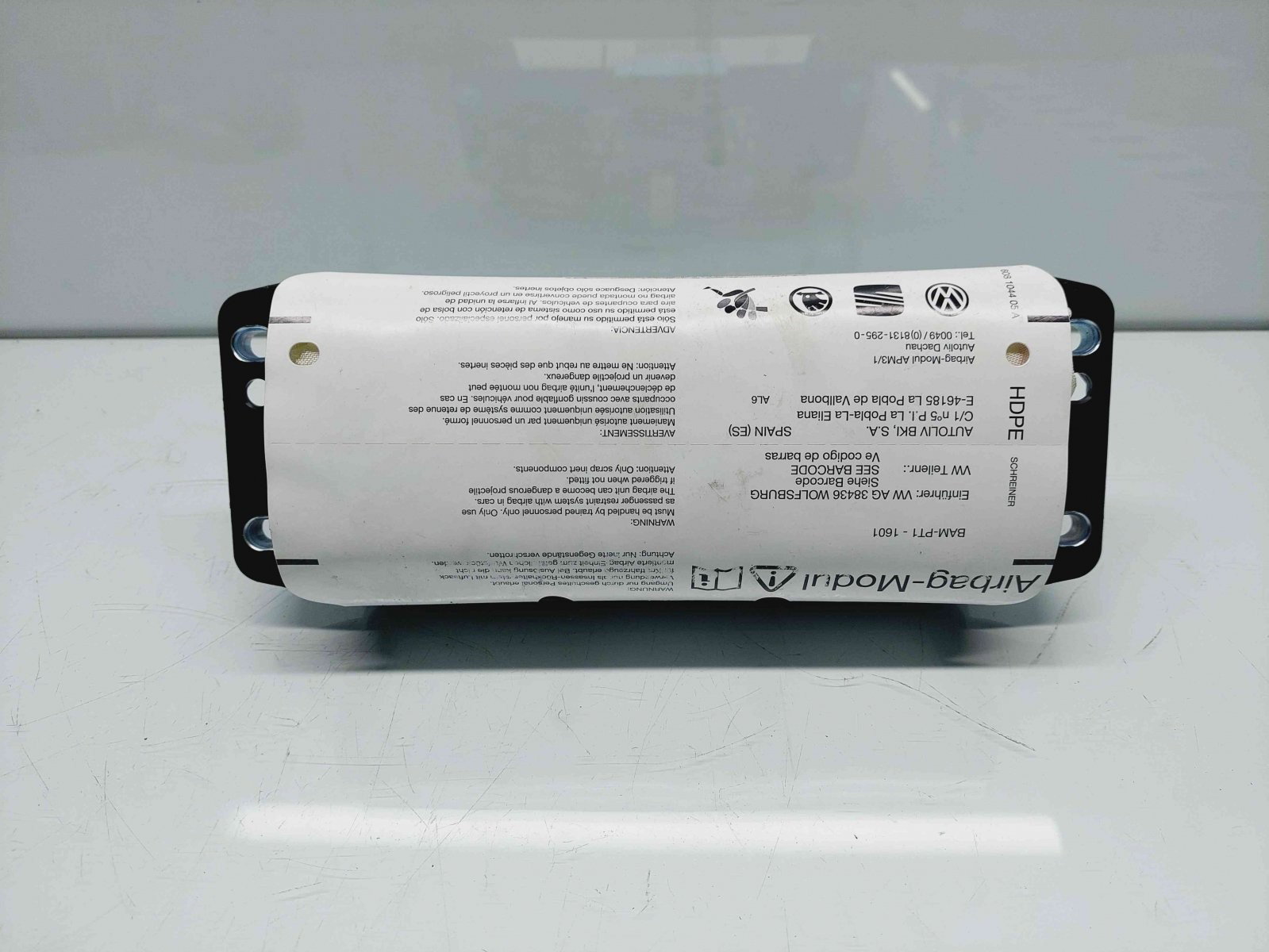 Airbag pasager Seat Altea XL (5P5, 5P8) Facelift [Fabr 2006-2015] 5P0880204F - imagine 1