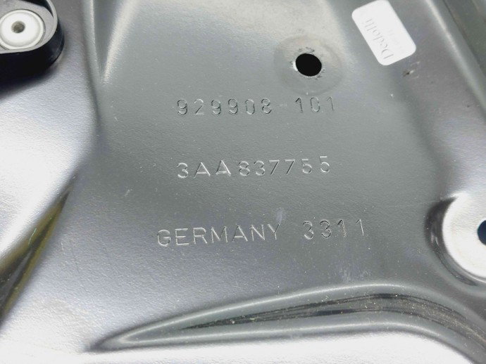 Macara electrica geam stanga fata Volkswagen Passat B7 (362) [Fabr 2010-2014] 3AA837755