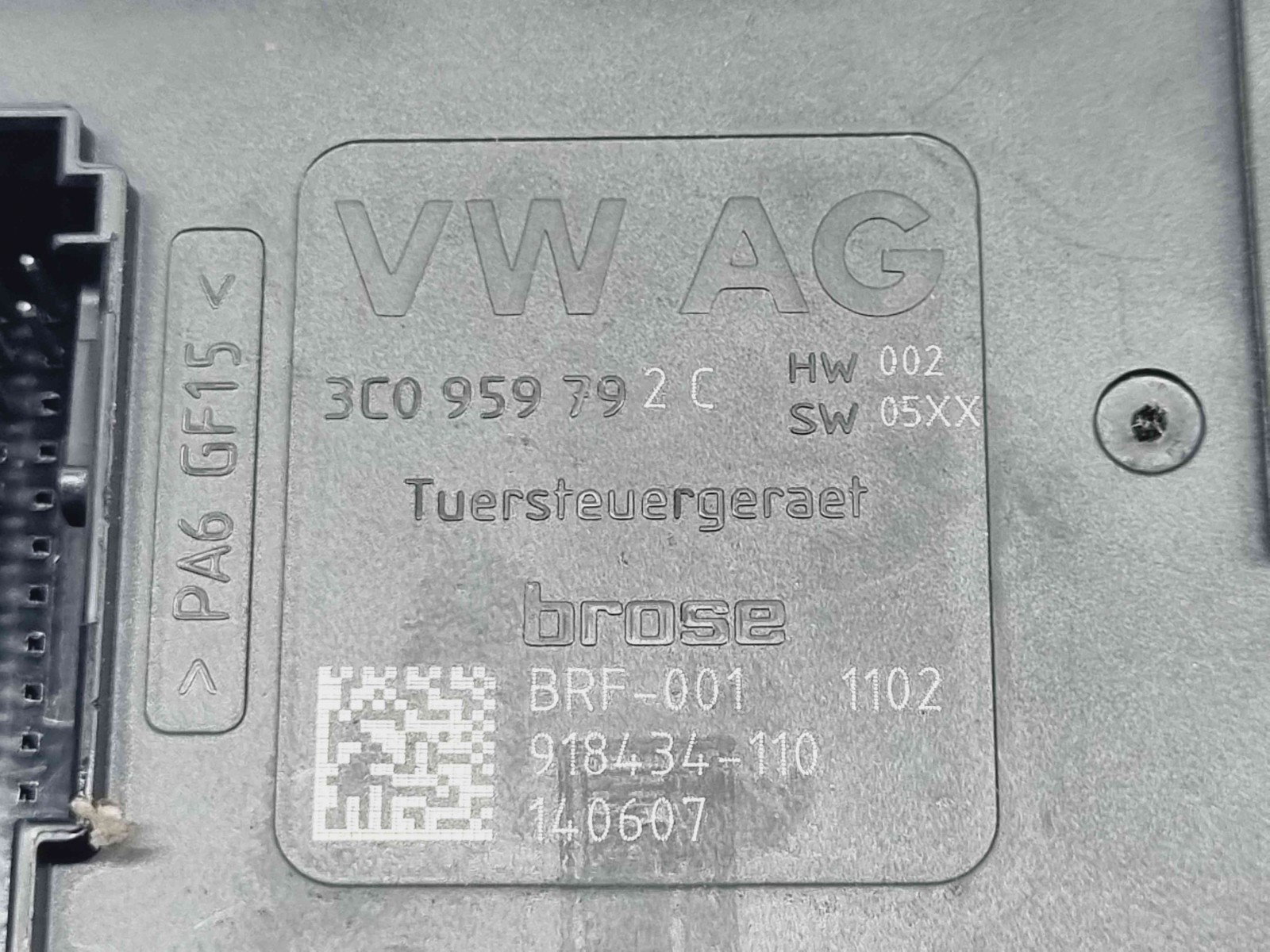 Motoras geam dreapta fata Volkswagen Passat B7 (362) [Fabr 2010-2014] 3AA959701A n 3C0959792C - imagine 3