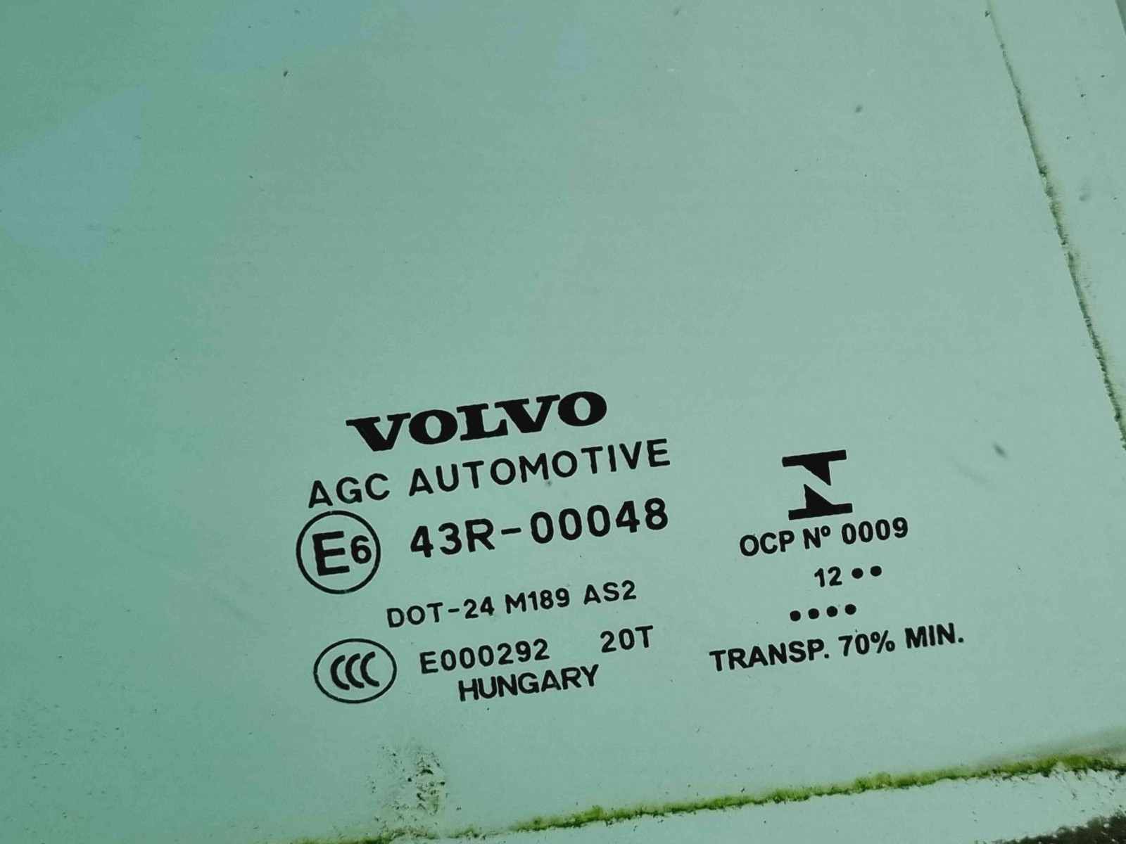 Geam usa dreapta spate Volvo V40 [Fabr 2013-2019] OEM - imagine 2