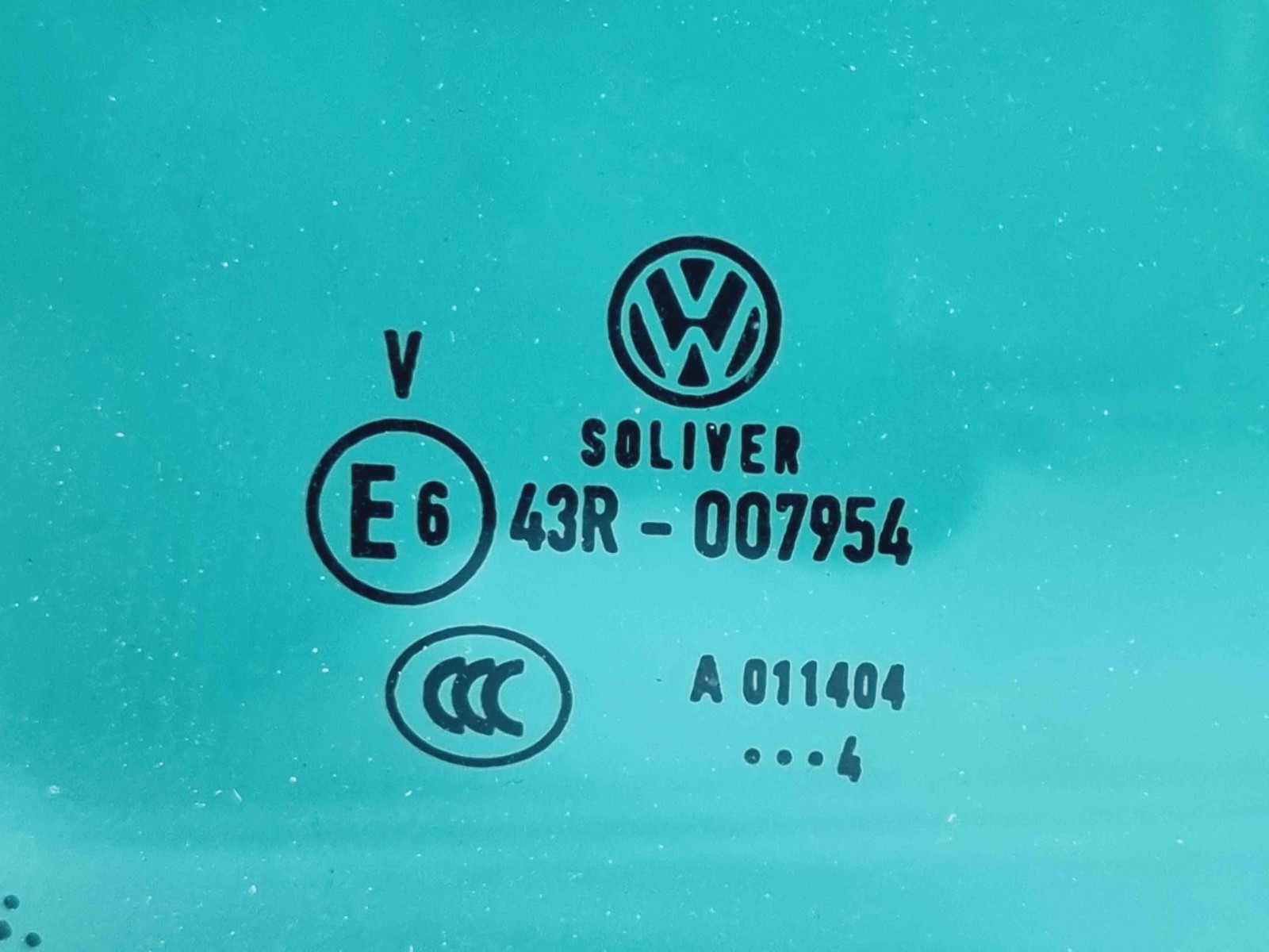 Geam fix usa dreapta spate Volkswagen Passat B7 (362) [Fabr 2010-2014] OEM - imagine 2