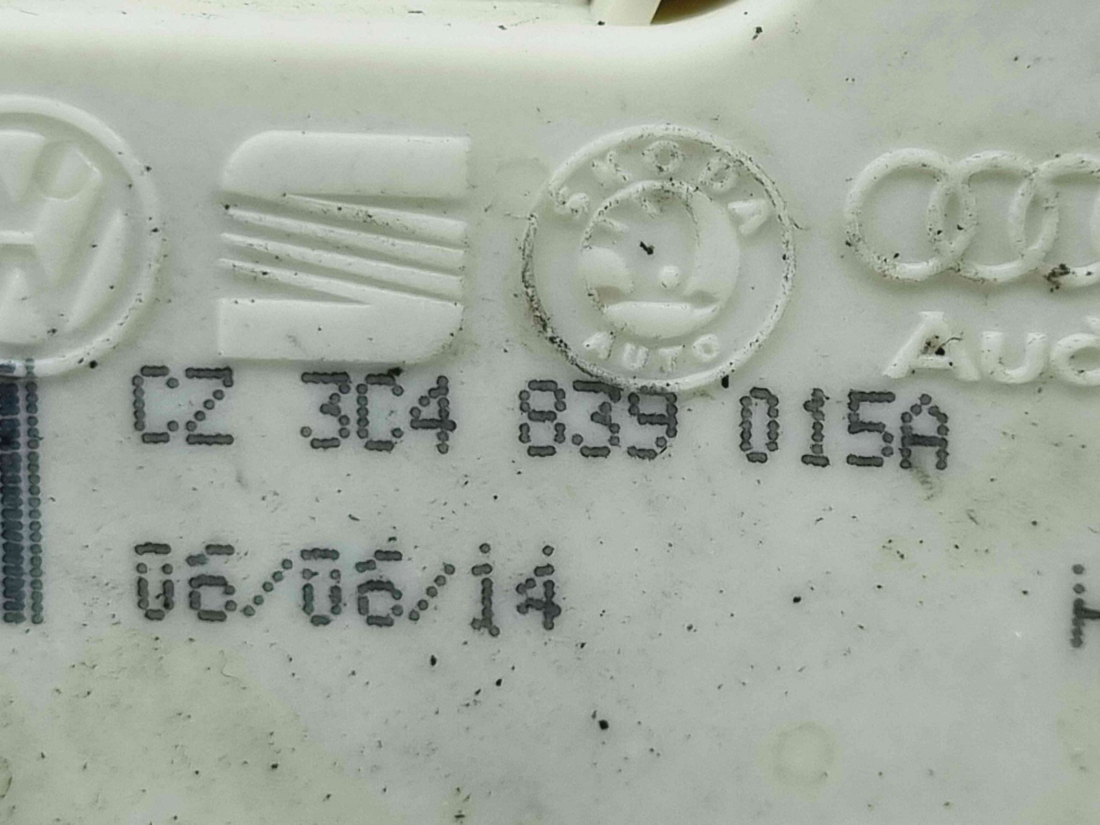 Broasca usa stanga spate Volkswagen Passat B7 (362) [Fabr 2010-2014] 3C4839015A - imagine 3